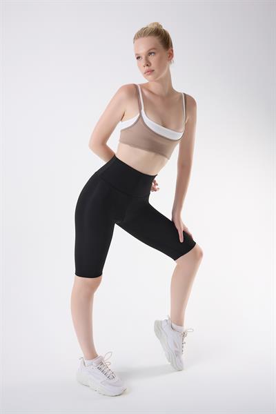 İmaj 425 Siyah Renk Toparlayıcı ve Extra Esnek Etkili Yüksek Bel Tayt