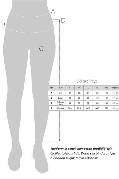 İmaj 490 Gri Renk Toparlayıcı ve Extra Esnek Etkili Yüksek Bel Tayt