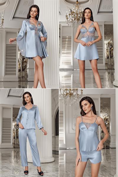 İmaj T70 Mist Renk Saten 6 Lı Çeyiz Seti