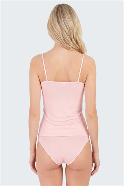 Luw 8610 Pudra Renk 2li Atlet Dantelli Takım