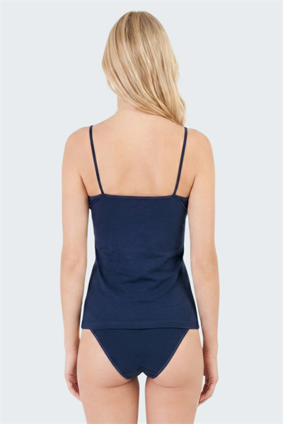 Luw 8660 Lacivert Renk 2li Atlet Dantelli Takım