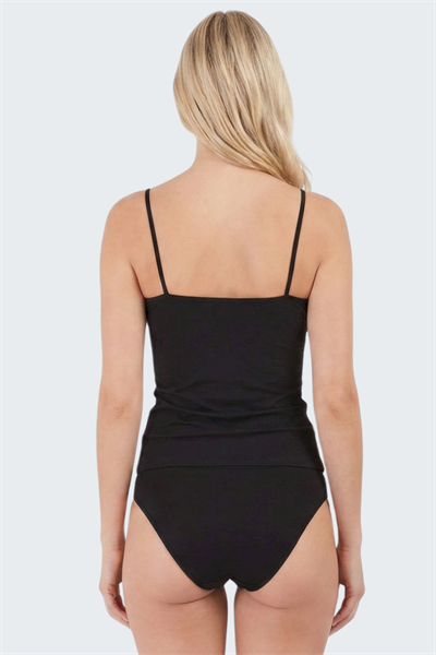 Luw 8670 Siyah Renk 2li Atlet Dantelli Takım