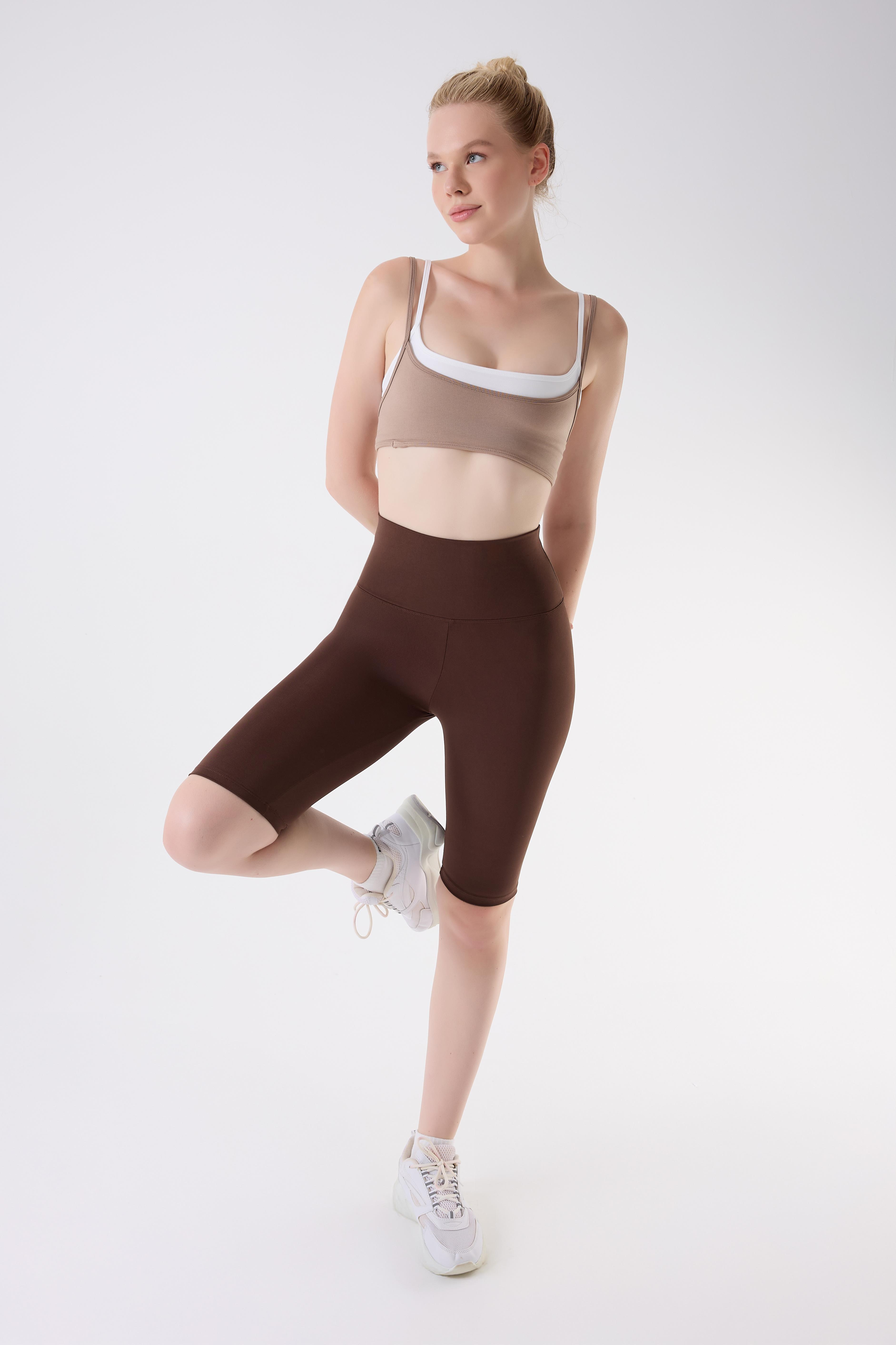 DALGIÇ TAYT DİZÜSTÜ KAHVE