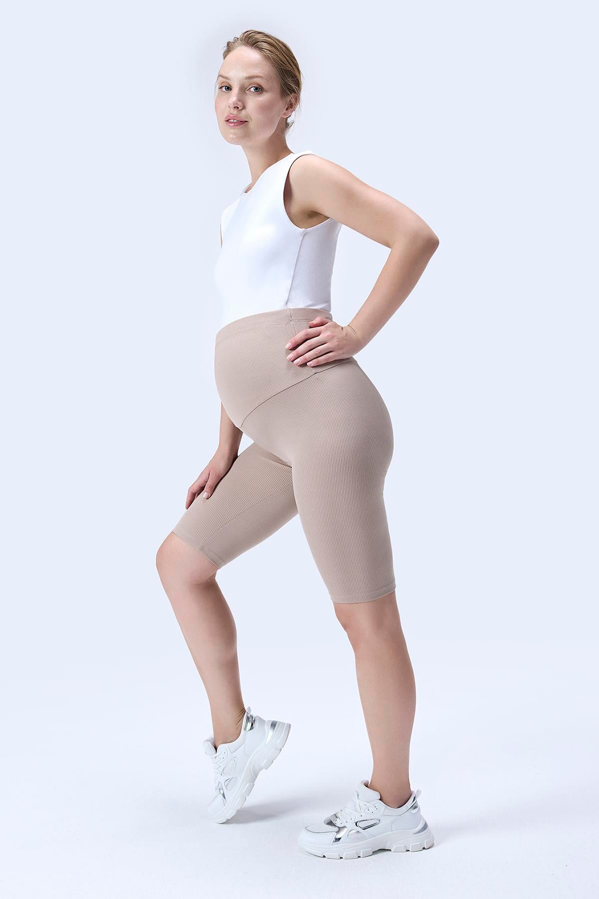 FİTİLLİ HAMİLE DİZÜSTÜ BEJ