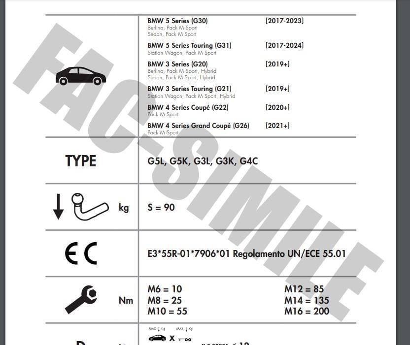 Dikey Sök-Tak Gizli Model BMW 3 SERİSİ - 4 SERİSİ - 5 SERİSİ