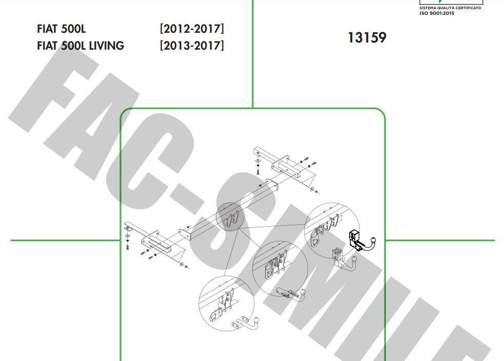 DİKEY SÖKTAK FİAT 500 L 