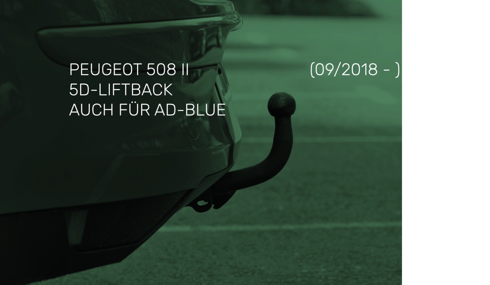 PEUGEOT 508 Il LIFTBACK AD-BLUE dahil (09/2018 -)