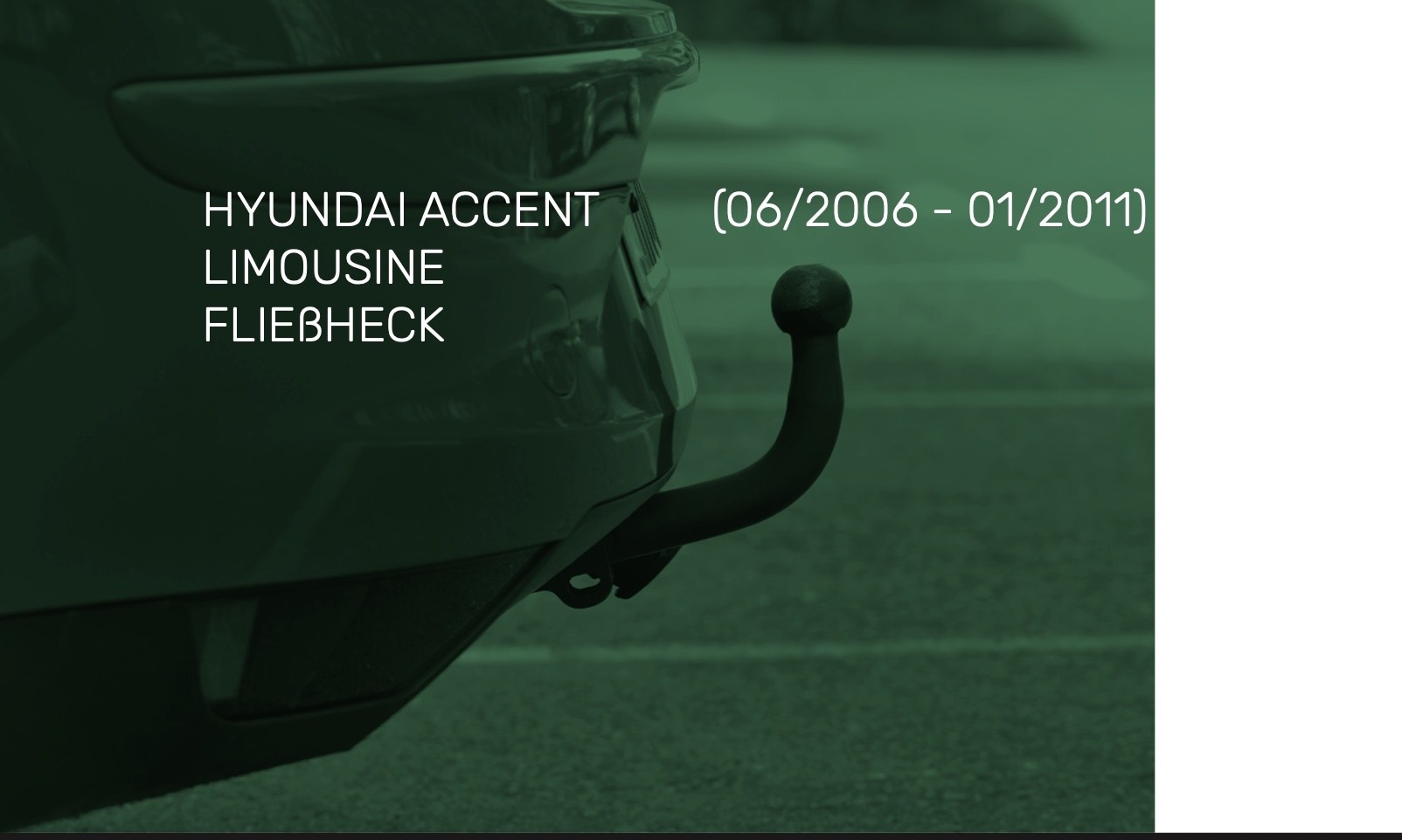 HYUNDAI ACCENT (06/2006 - 01/2011)
