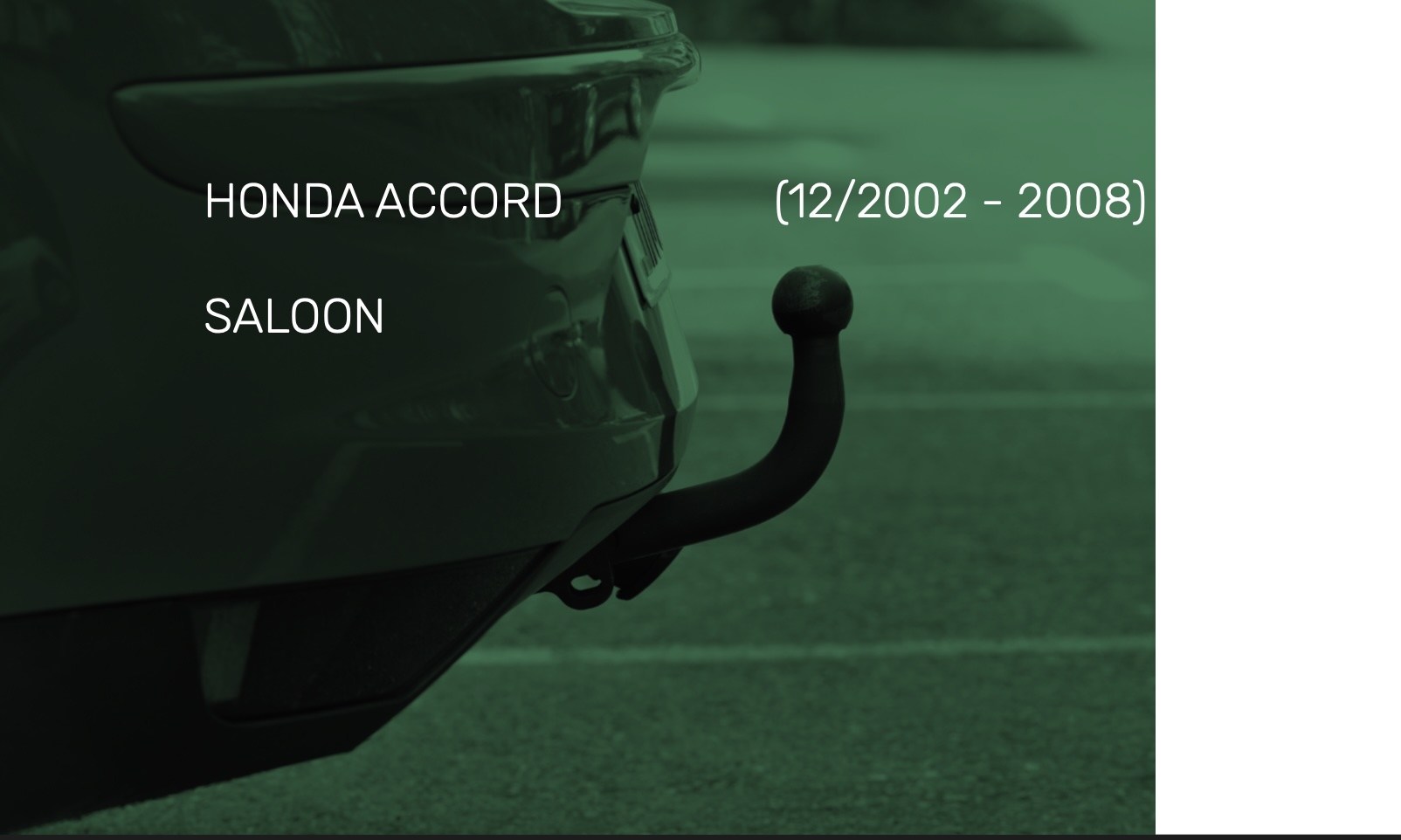 HONDA ACCORD (12/2002 - 2008)
