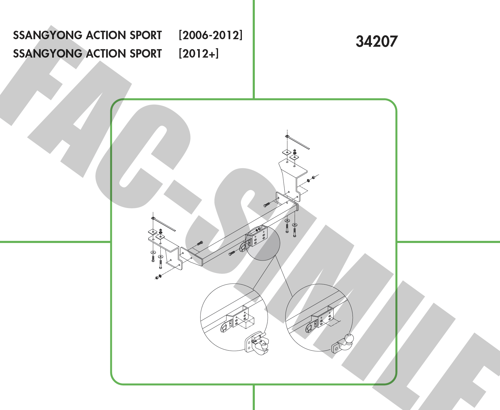 SSANGYONG ACTYON SPORT - KORANDO SPORT