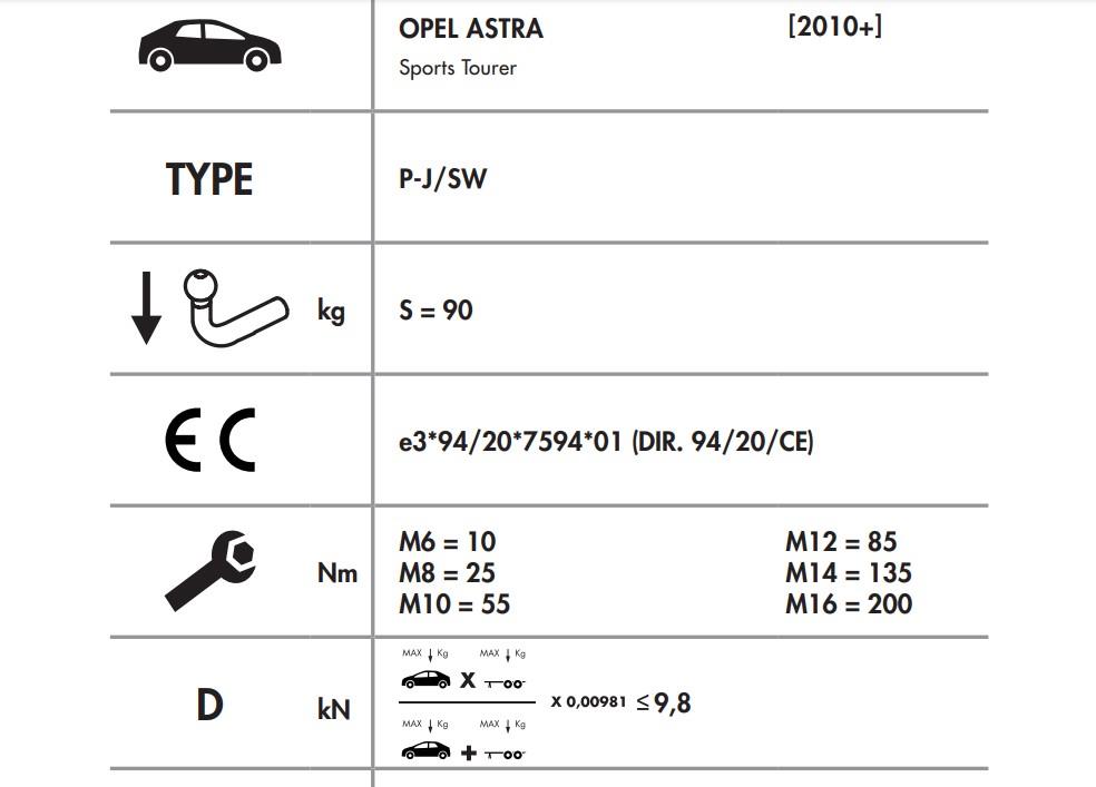OPEL ASTRA