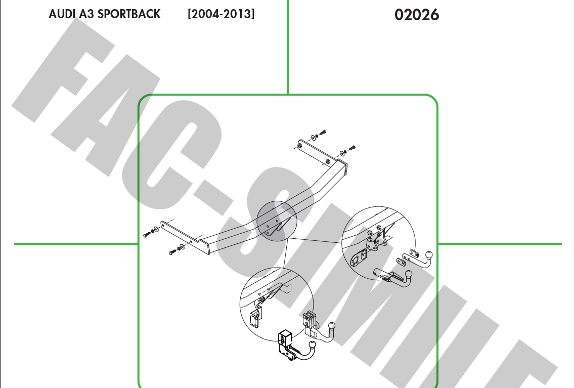 Audi A3 2004 - 2013 Arası