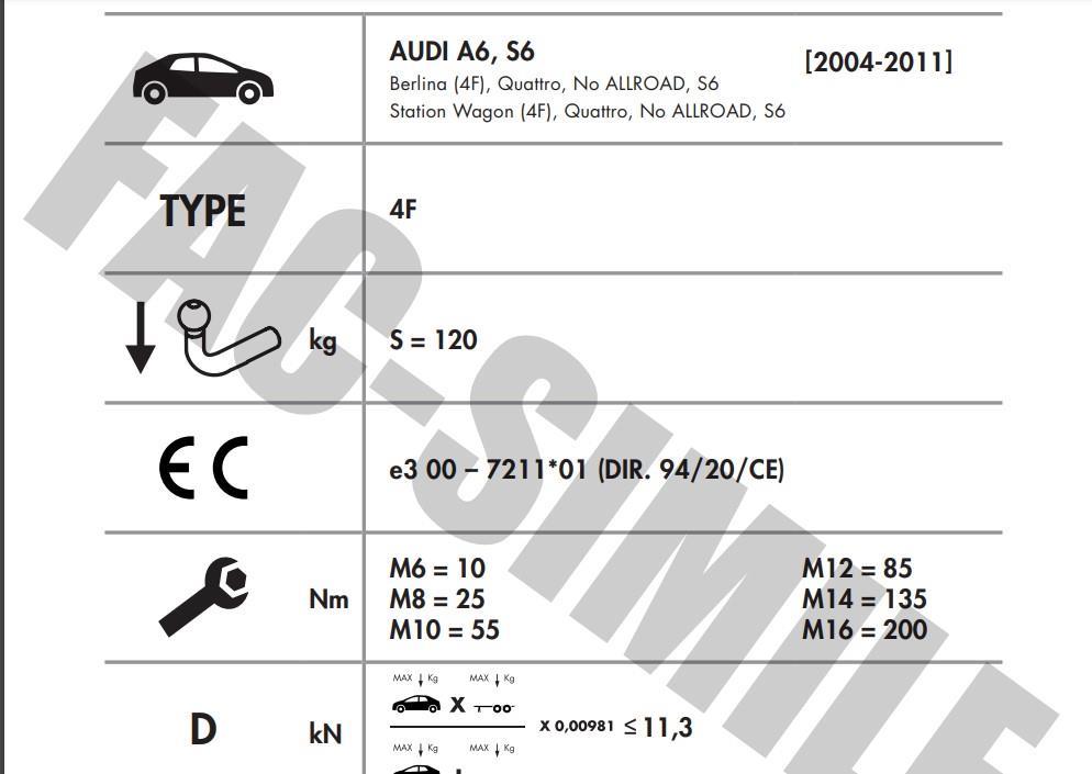 YATAY SÖKTAK AUDİ A6