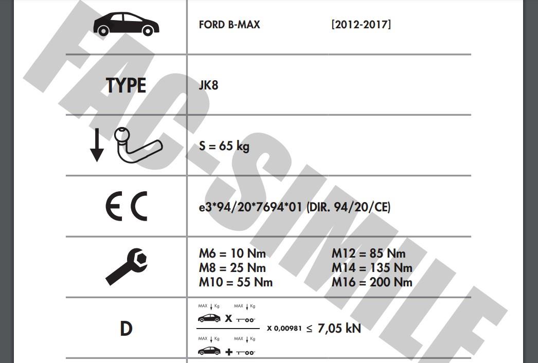 FORD B-MAX