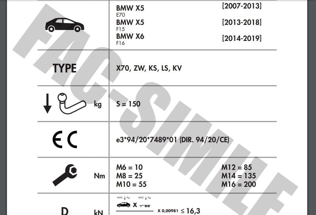 BMW X5 - BMW X6 