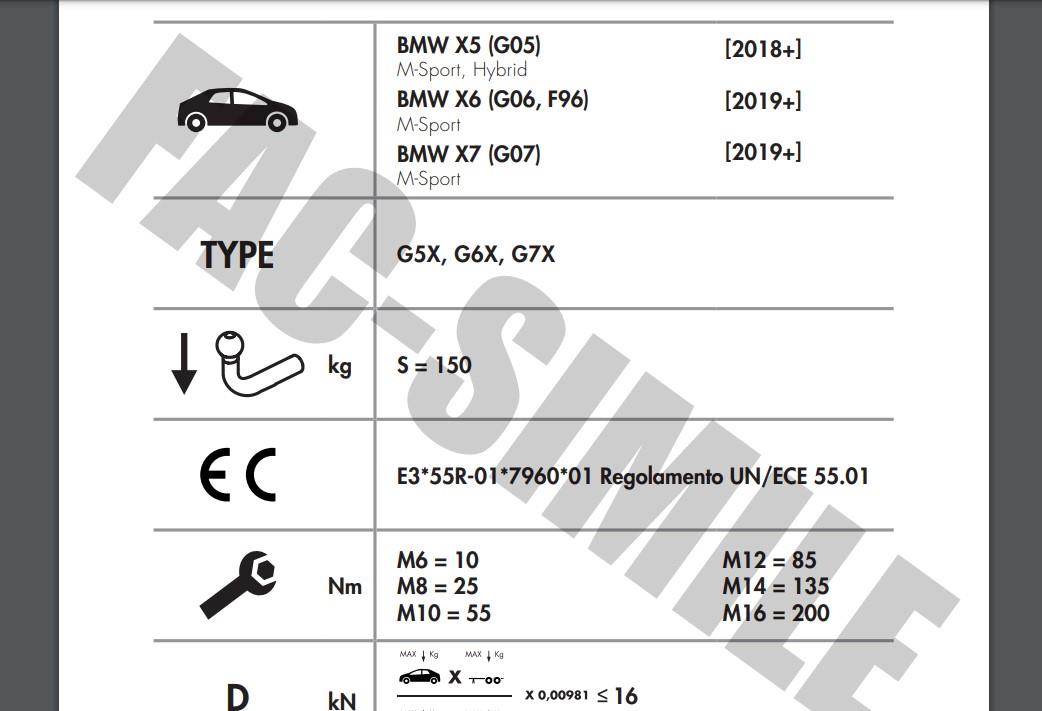 BMW X6 - BMW X5 - BMW X7 