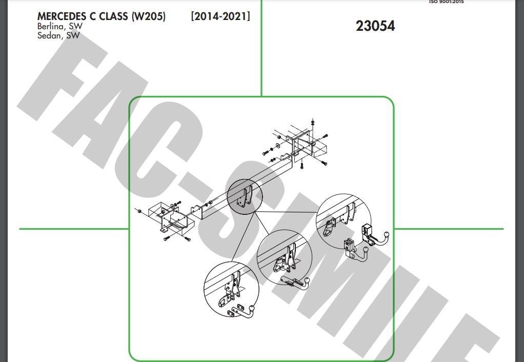 YATAY SÖKTAK MERCEDES C SERİSİ