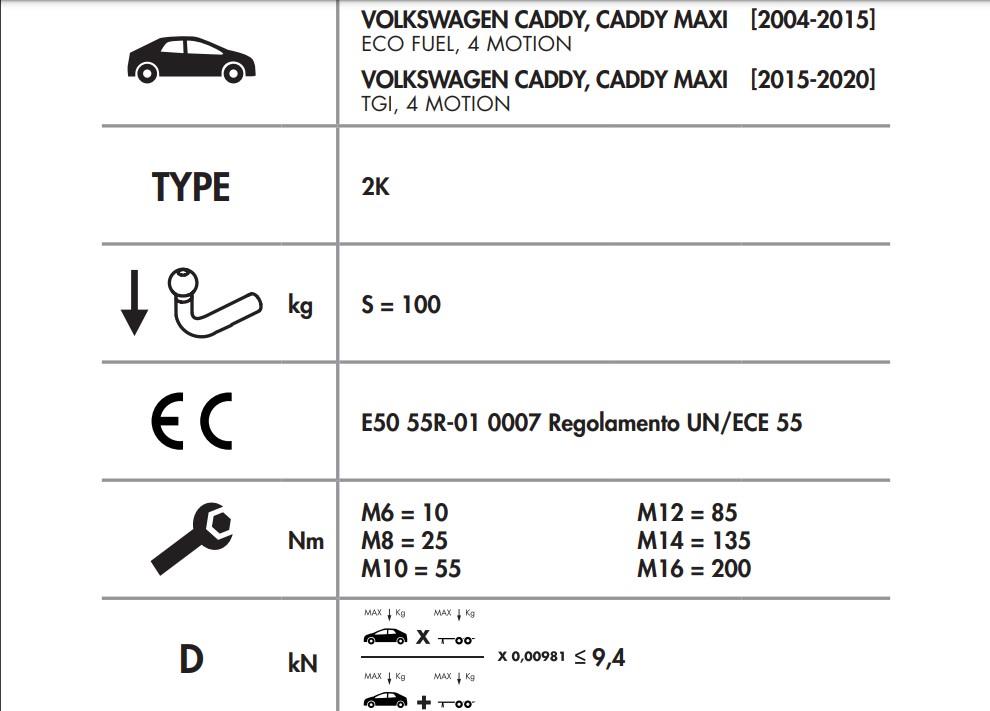 VOLKSWAGEN CADDY 