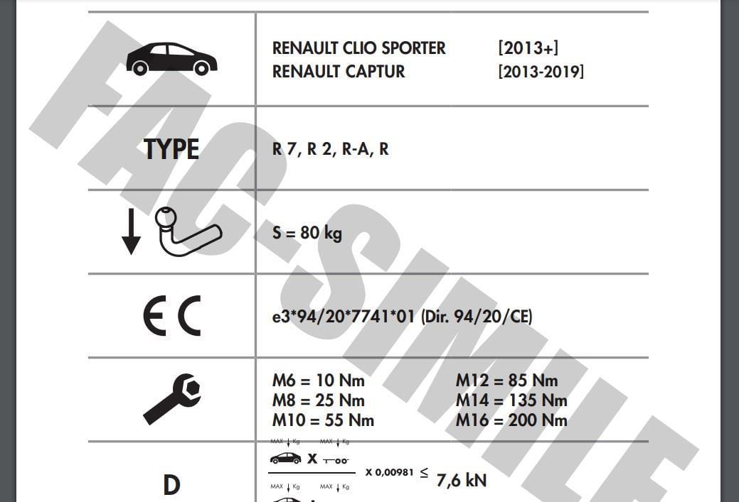 YATAY SÖKTAK RENAULT CAPTUR - CLİO STATİON