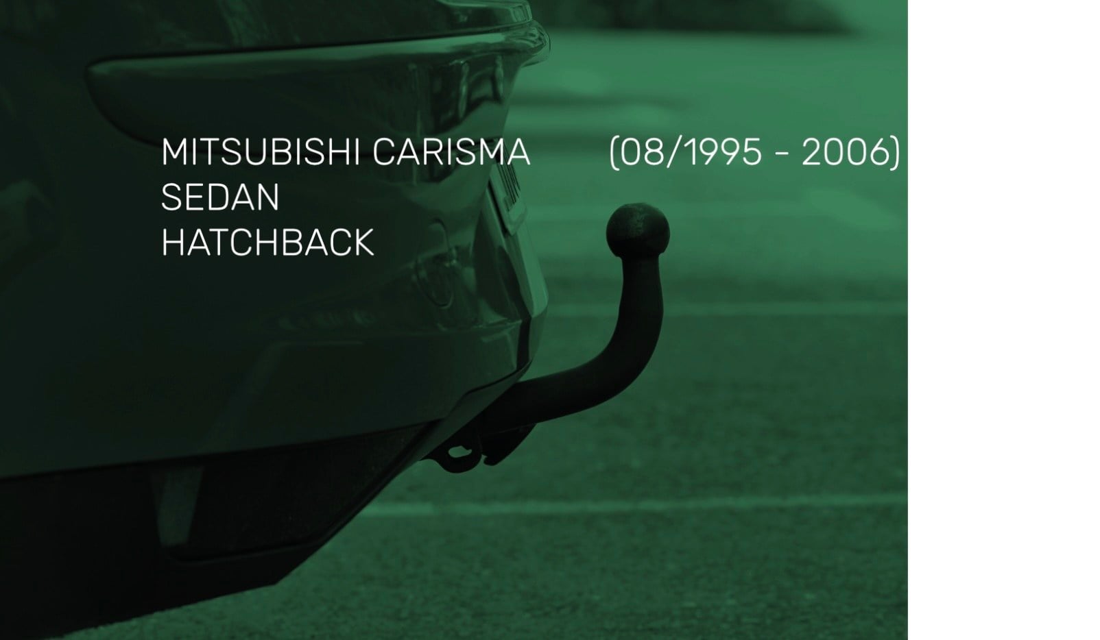 MITSUBISHI CARISMA SEDAN HATCHBACK (08/1995 - 2006)