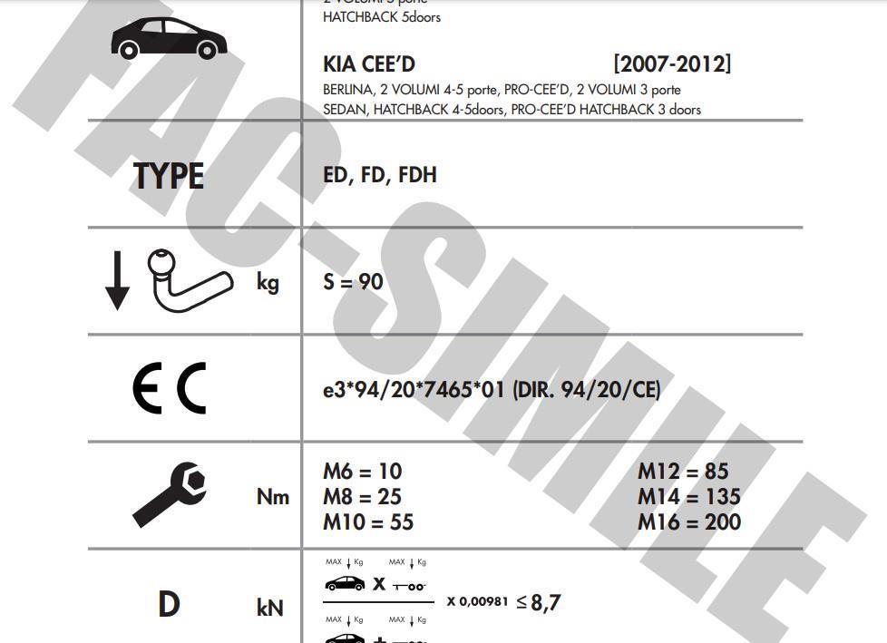 DİKEY SÖKTAK HYUNDAİ İ30 - KİA CEED 