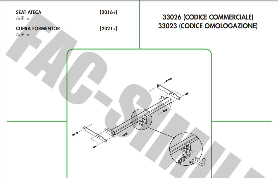 YATAY SÖKTAK SEAT ATECA - CUPRA FORMENTOR TERRAMAR
