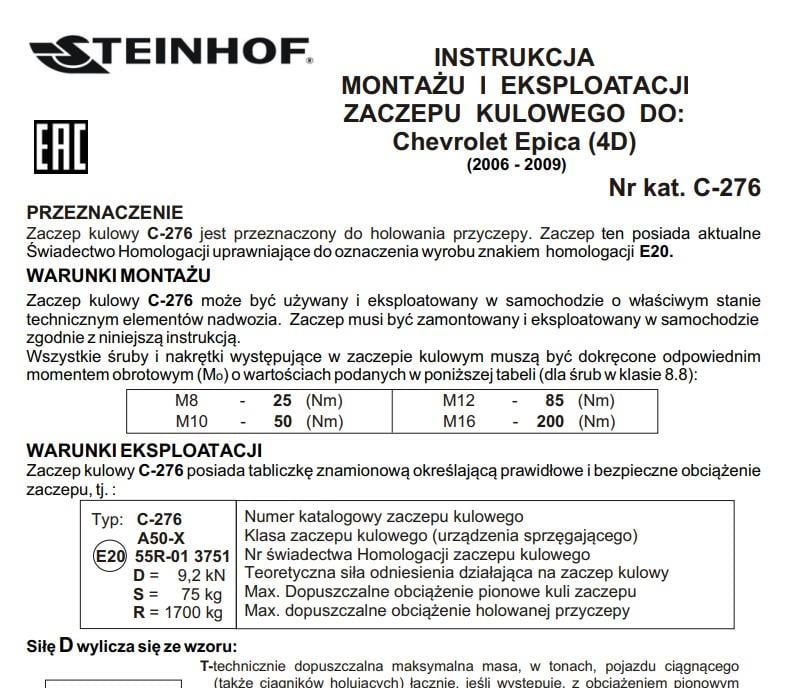 CHEVROLET EPİCA
