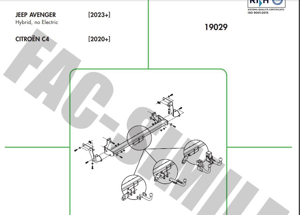 CİTROEN C4 - C4X - JEEP AVENGER