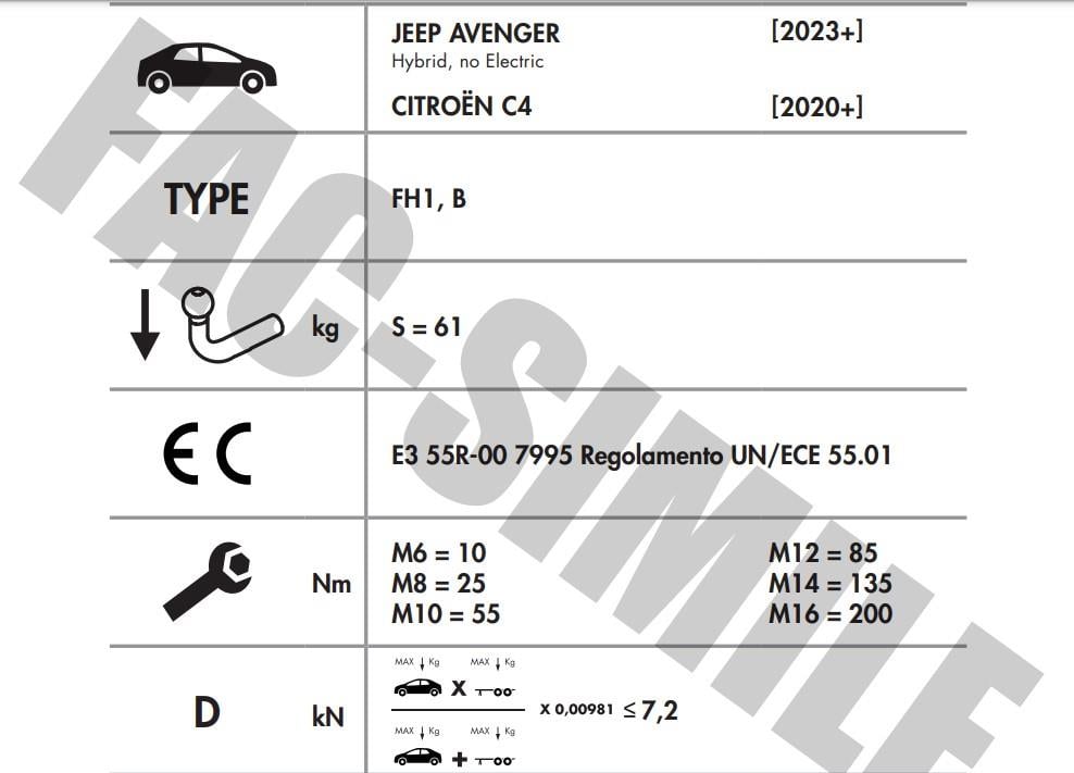 CİTROEN C4 - C4X - JEEP AVENGER