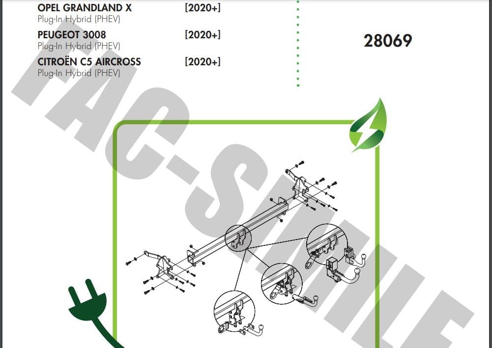 HİBRİT OPEL GRANDLAND X - PEUGEOT 3008 - 5008  - CİTROEN C5 AİRCROSS 
