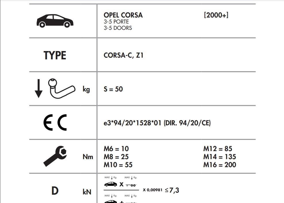 OPEL CORSA C