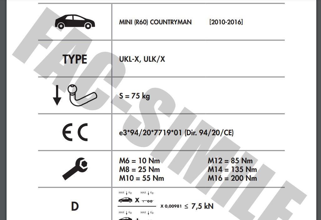 DİKEY SÖKTAK MİNİ COUNTRYMAN