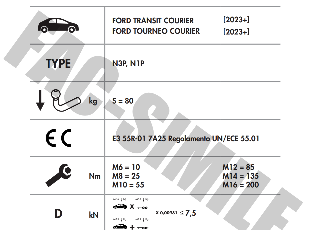 FORD COURİER yeni 2024