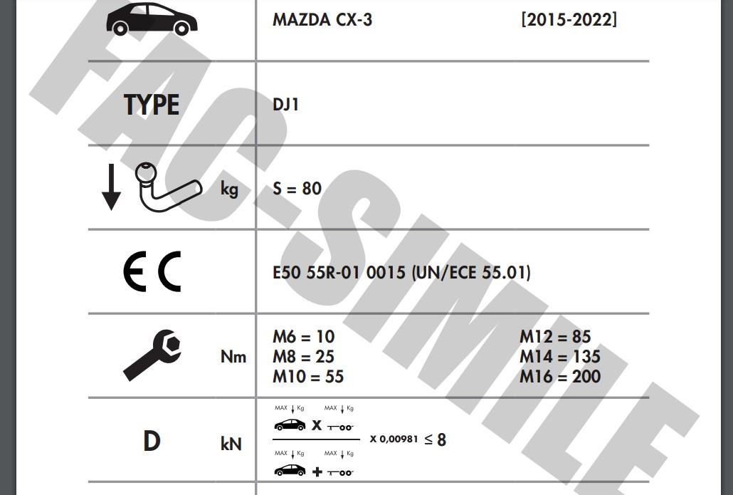 MAZDA CX-3
