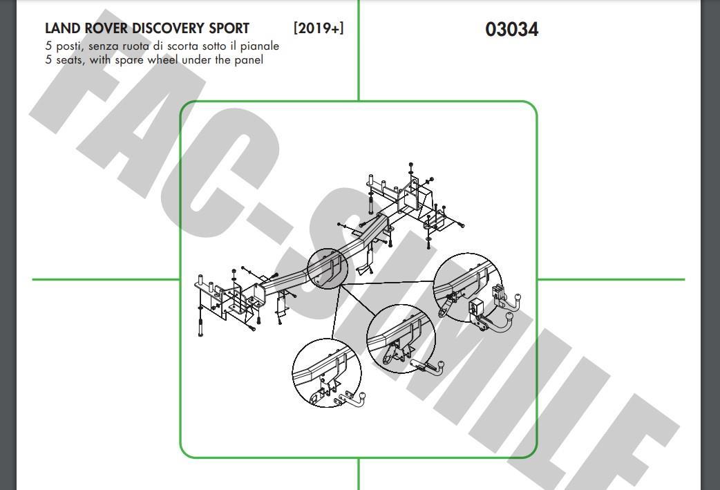 YATAY SÖKTAK LAND ROVER DİSCOVERY SPORT 