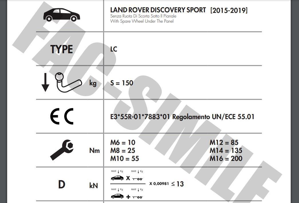 YATAY SÖKTAK LAND ROVER DİSCOVERY SPORT 