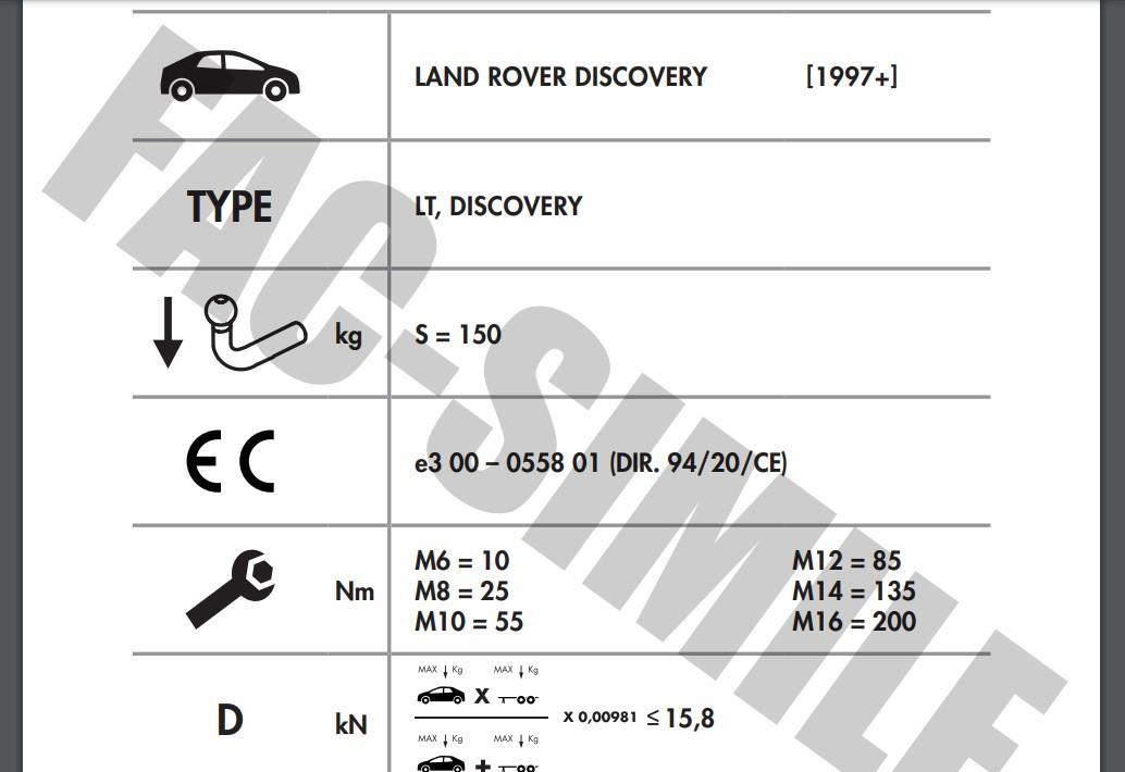 YATAY SÖKTAK LAND ROVER DİSCOVERY