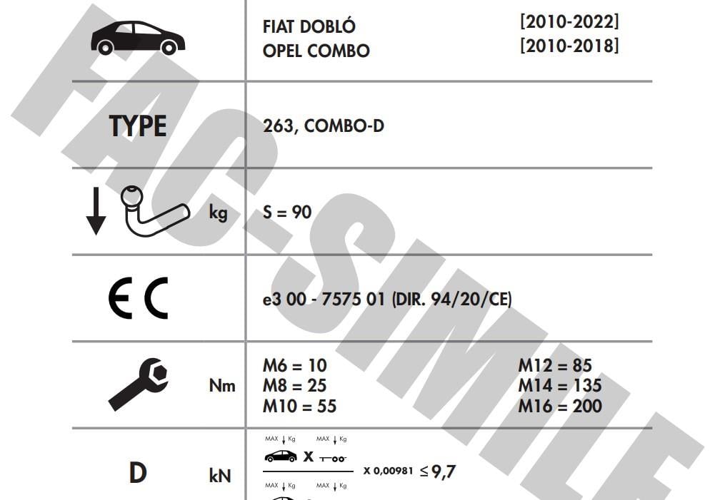 FİAT DOBLO - OPEL COMBO