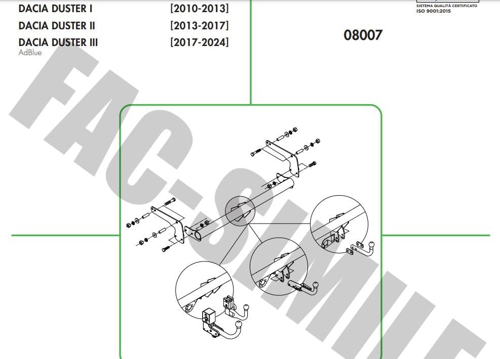 DACİA DUSTER 2010-2024