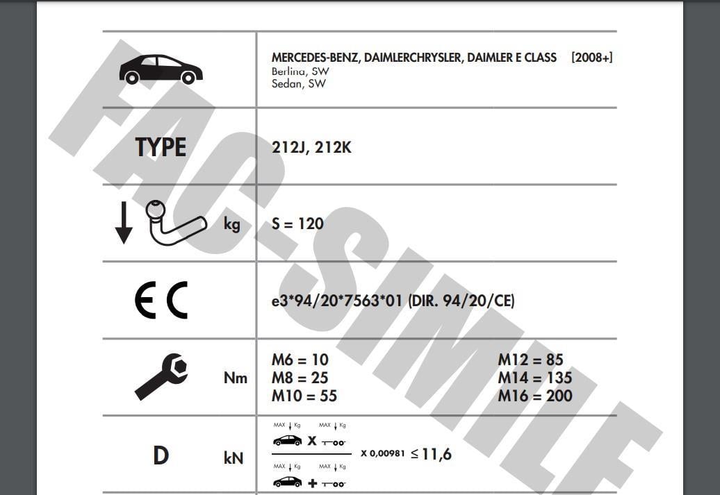 YATAY SÖKTAK MERCEDES E SERİSİ