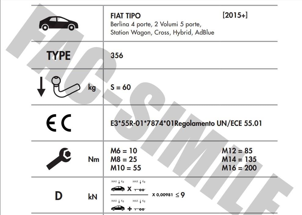 FIAT EGEA SEDAN +STATION+HB+CROSS