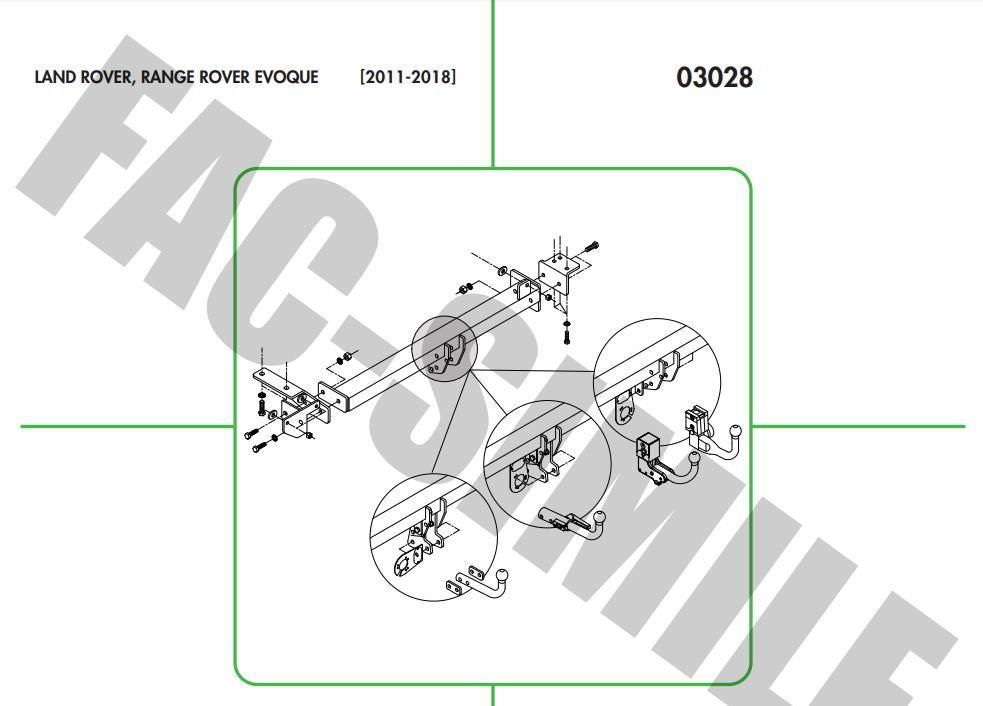 DİKEY SÖKTAK LAND ROVER EVOQUE