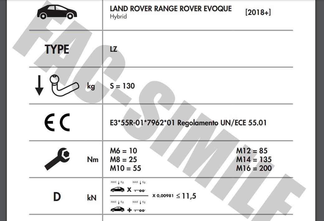 LAND ROVER EVOQUE