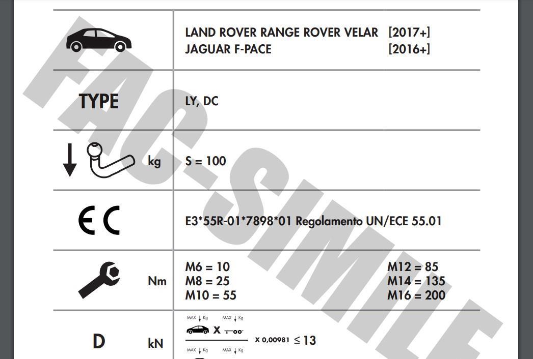 YATAY SÖKTAK JAGUAR F PACE - LANDROVER VELAR