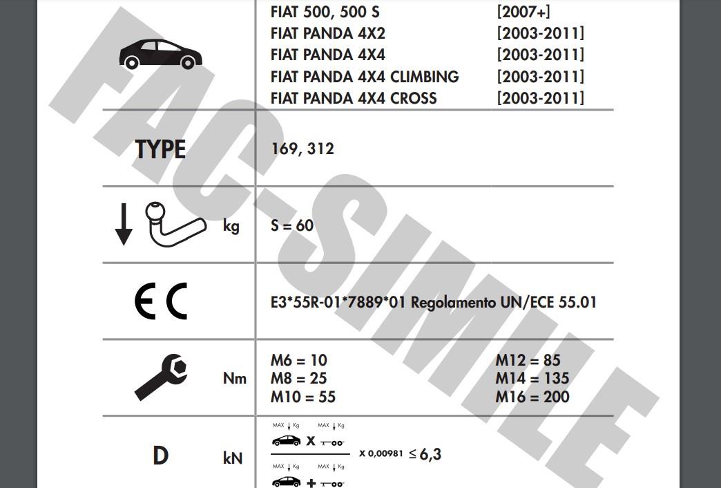 FİAT 500 - PANDA - 500S 