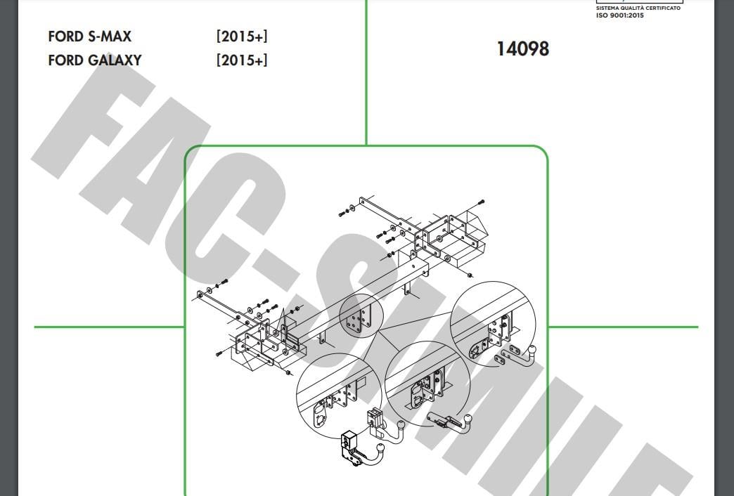 FORD S-MAX GALAXY