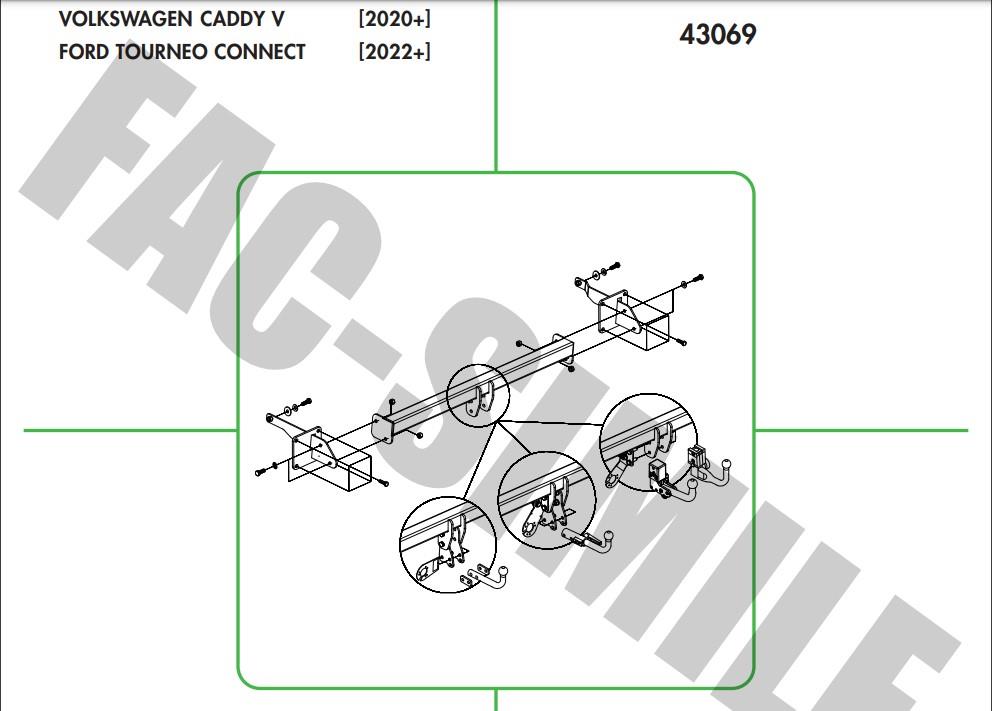 FORD CONNECT - VOLKSWAGEN CADDY