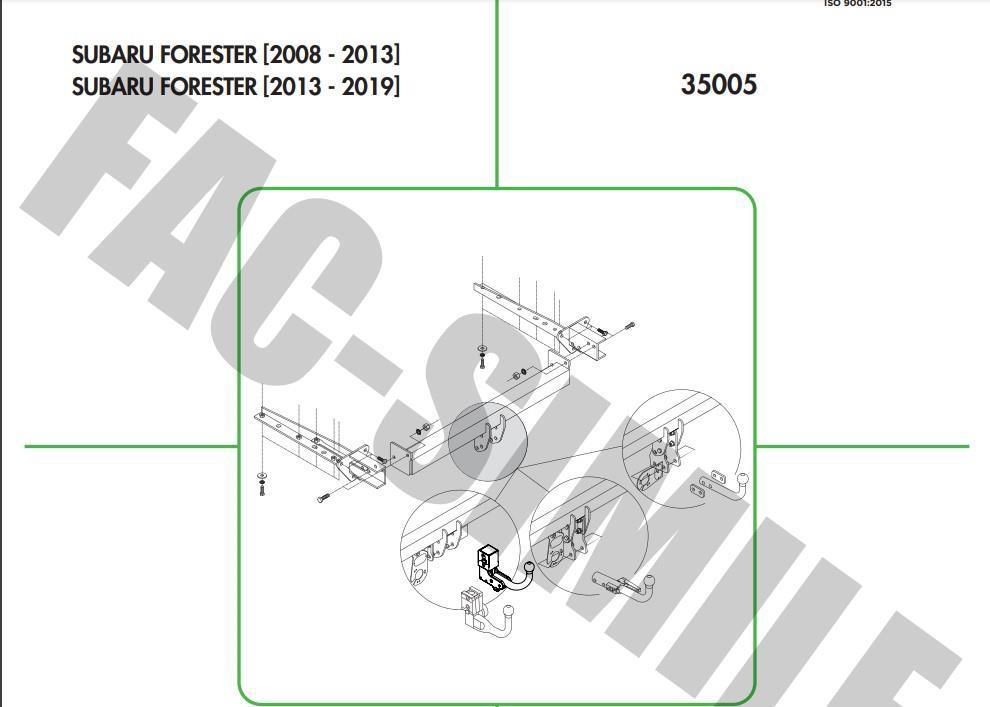 DİKEY SÖKTAK SUBARU FORESTER 