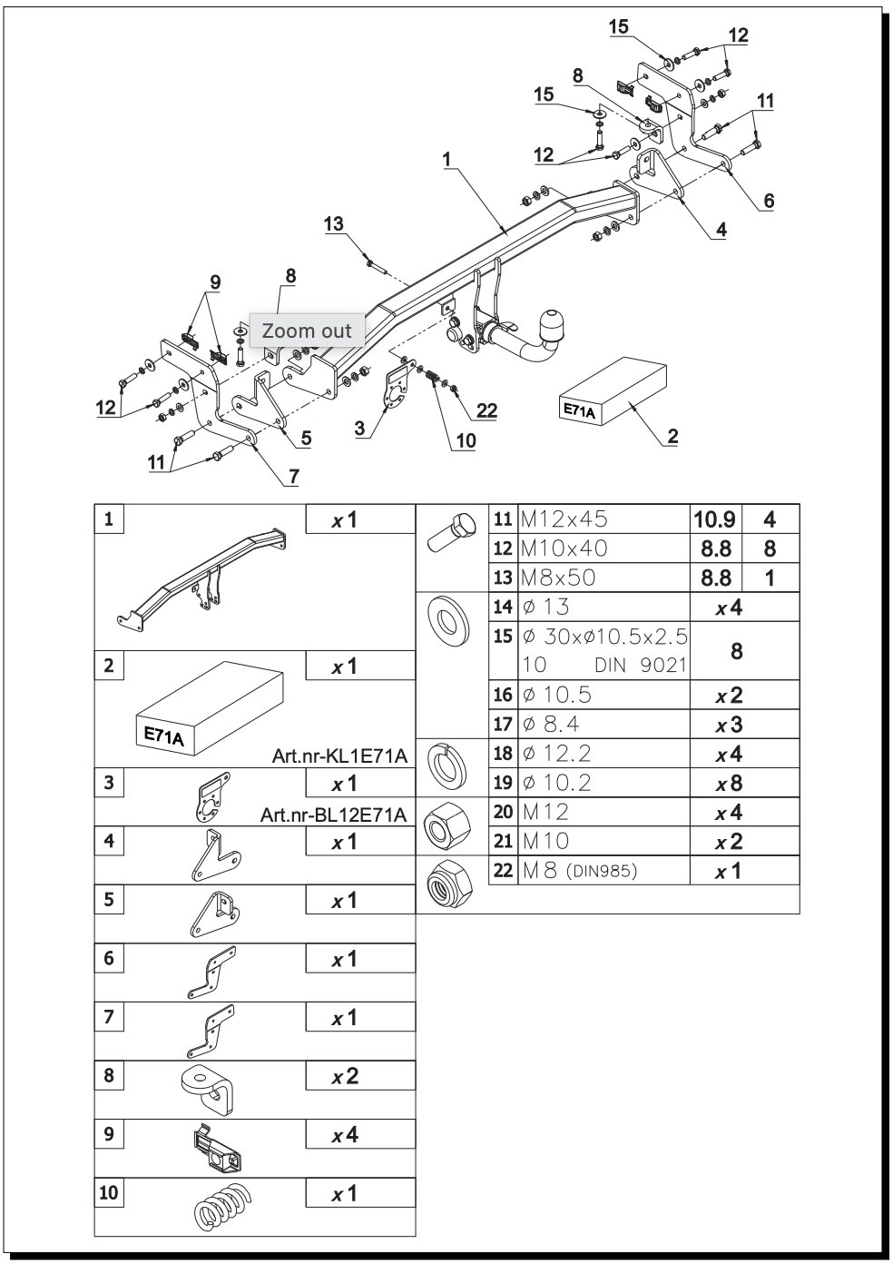 Yatay Sökülebilir OPEL FRONTERA (OV24) (07/2024 - )