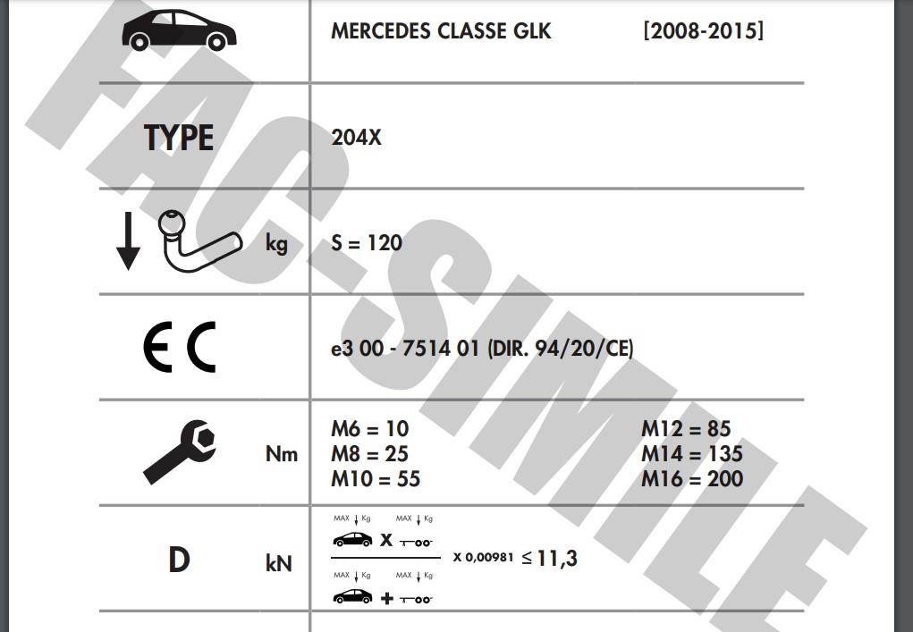 MERCEDES GLK